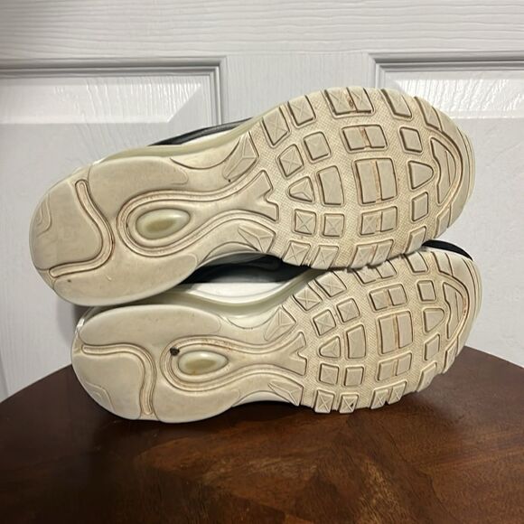 🔥🔥 NIKE AIR MAX 97 Running Shoes - Black/White - Women Sz 7 - EXCELLENT - Picture 11 of 15